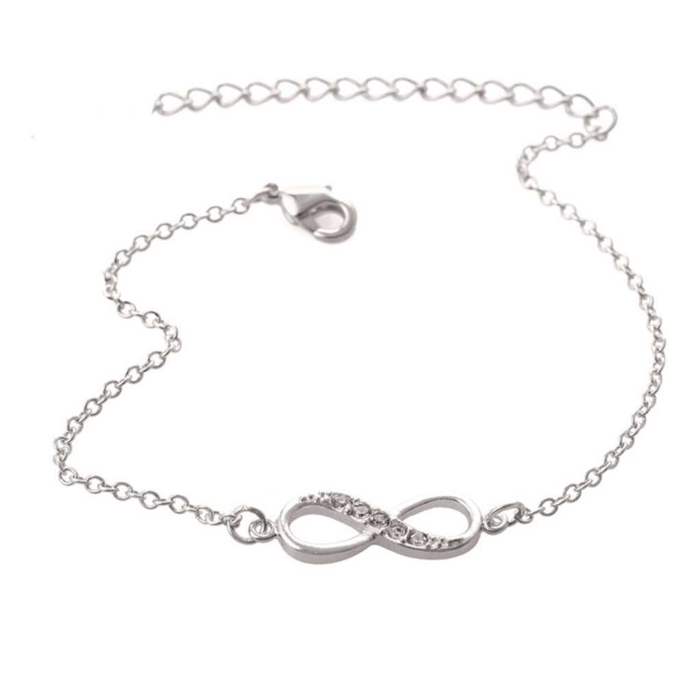 💥3/$15💥 
Silver infinity bracelet